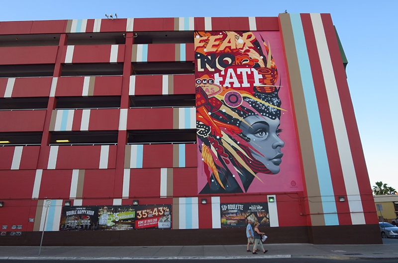 Street art in Downtown Las Vegas