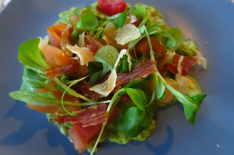 Proscuitto e Melone dish at 7th & Carson, Las Vegas
