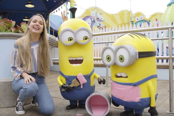 Minions in Warner Brothers Studios, LA Minions in Warner Brothers Studios, LA