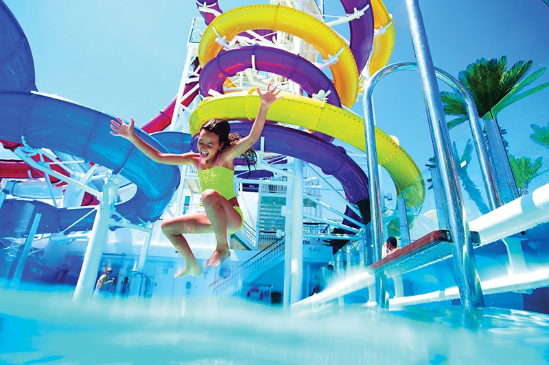 Ships filled with activities are perfect for families with kids. Image: Norwegian Cruise Lines