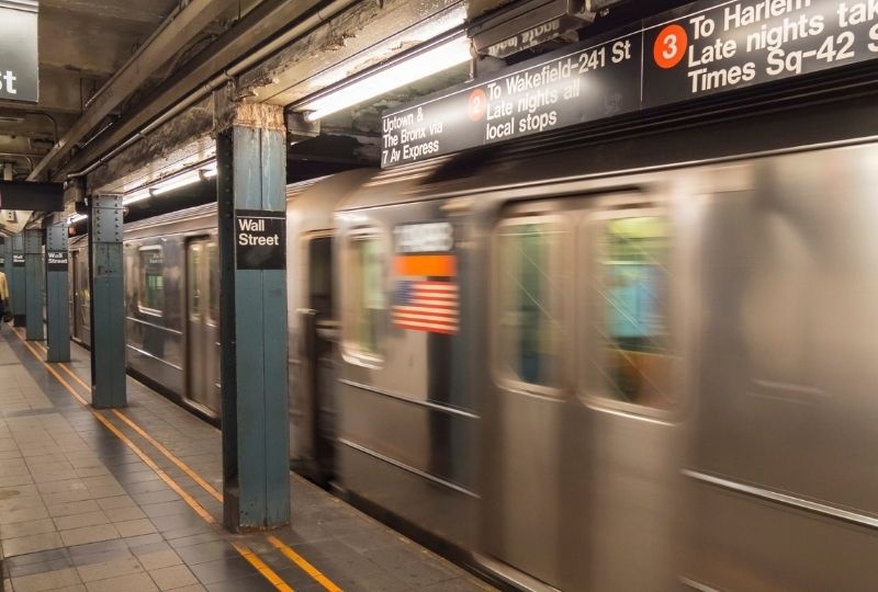a public subway in new york city