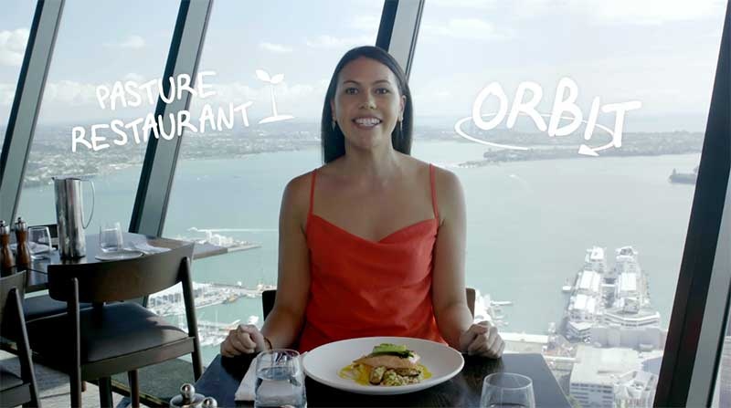 Orbit restaurant skytower auckland