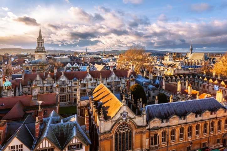 Oxford rooftops uk