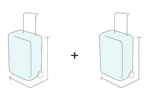 Qantas carry on sales dimensions