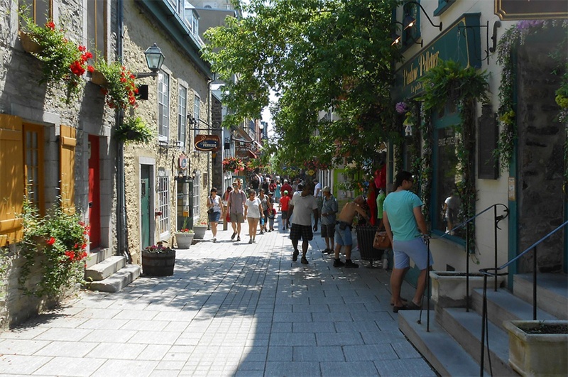 Quebec City in summer