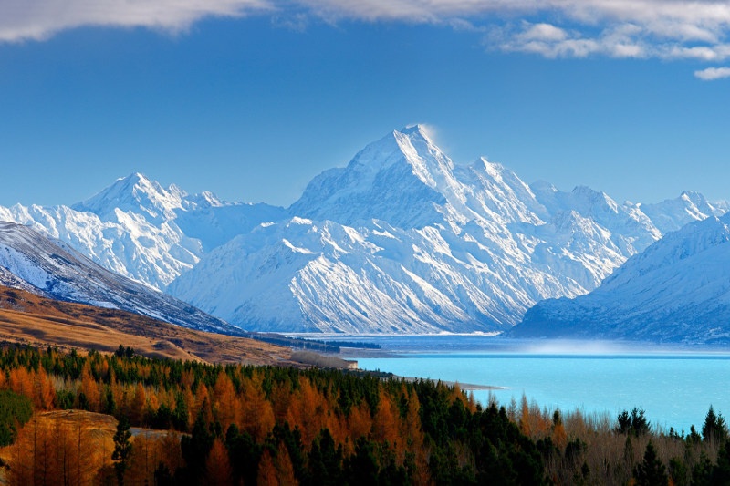 Aoraki Mt Cook National Park New Zealand