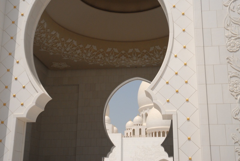 detail of the Sheikh Zayed Mosque, Abu Dhabi