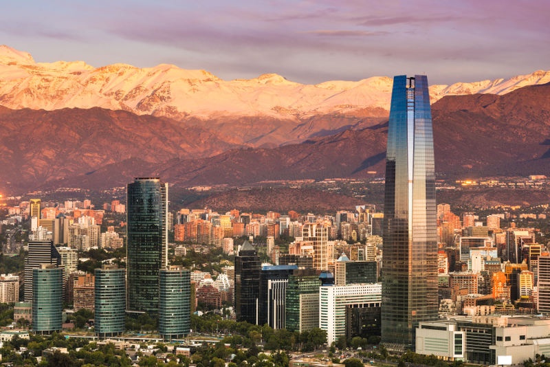 view of Santiago, Chile