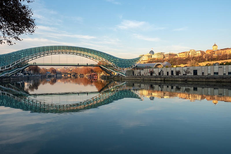 Tbilisi's Bridge of Peace