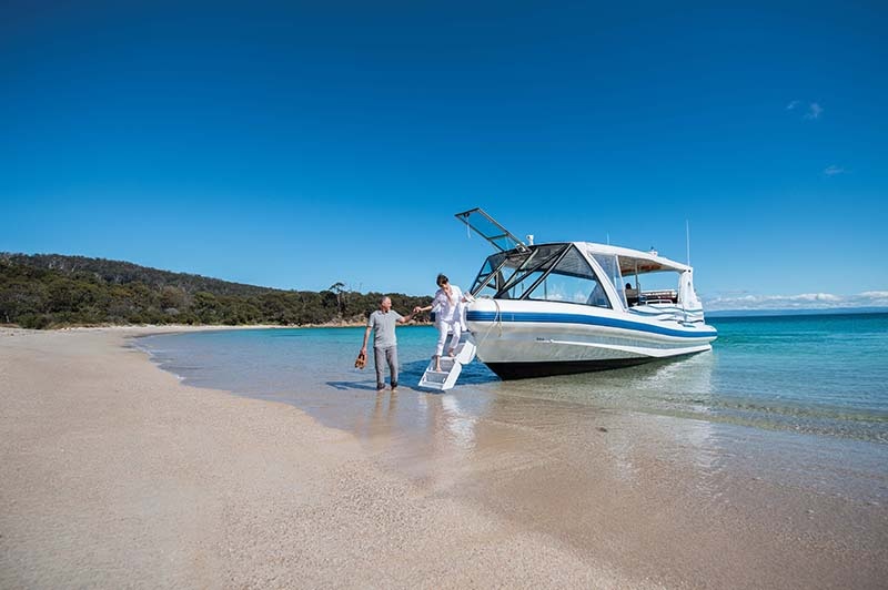 boat trip freycinet 