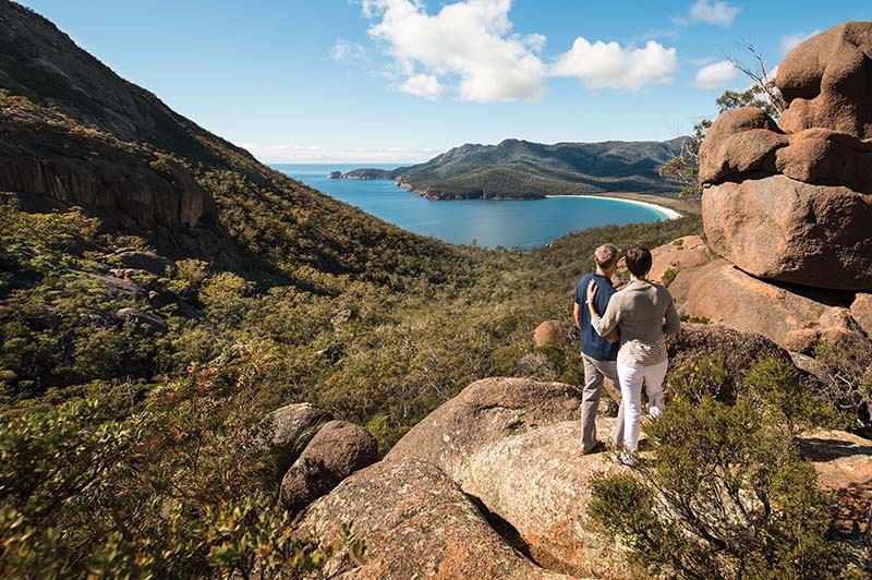 wineglass bay view