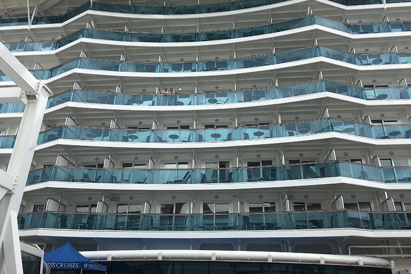 Exterior of Majestic Princess