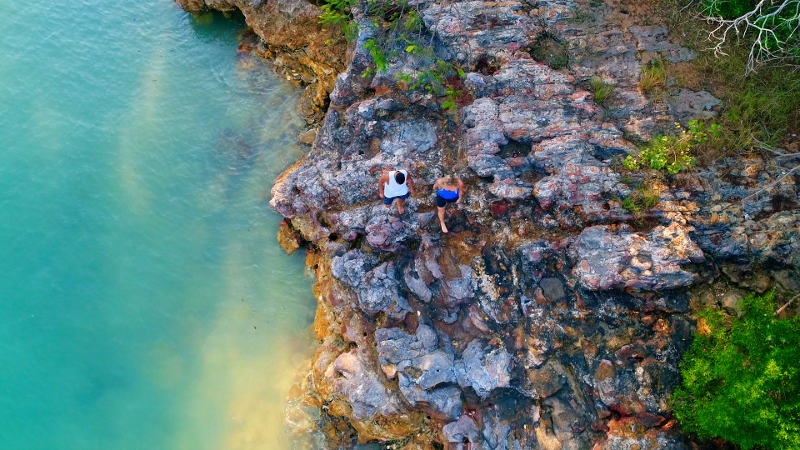 east point reserve darwin from above