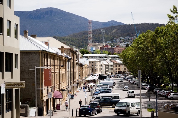 Always drop by at Salamanca Market in Tasmania after visiting Mount Wellington