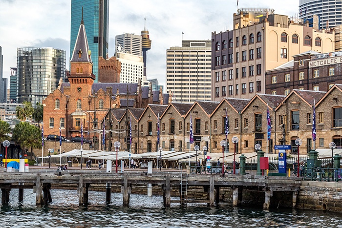 The Rocks and its historic buildings inspire creativity