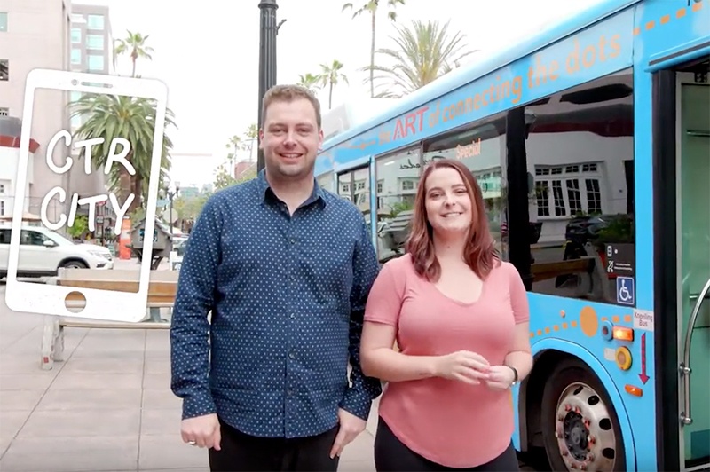 how to get around Anaheim - transport app