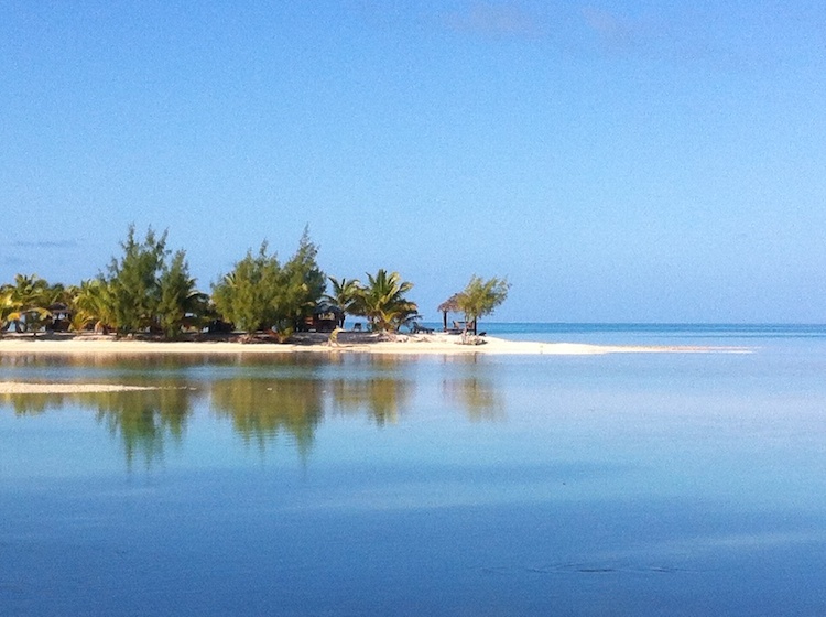 Peacefull lagoon Rarotonga