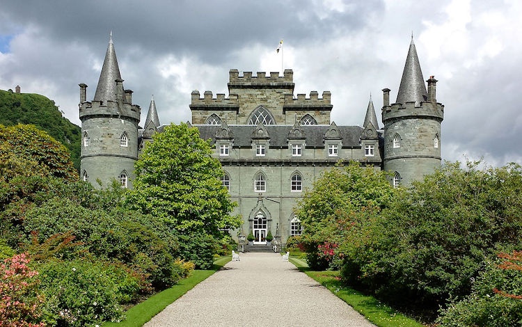 Inverary Castle. Credit: WikiCommons.