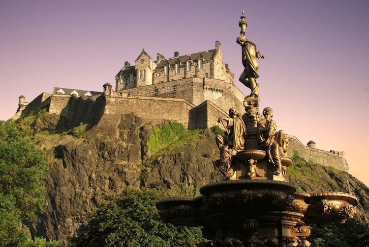 Edinburgh Castle. Credit: iStock.com.
