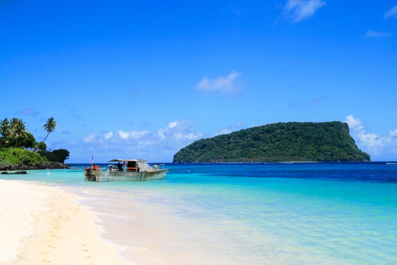 Lalomanu Beach in Samoa