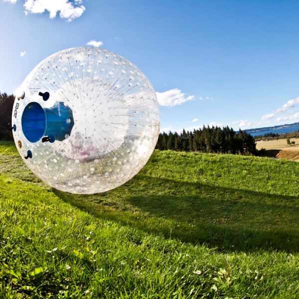 The ZORB in Rotorua