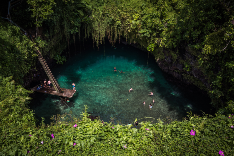 To-Sua Ocean Trench in Samoa
