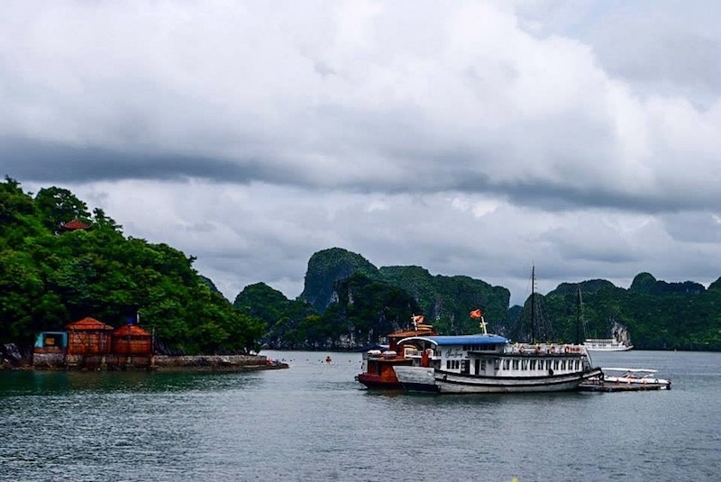 Boat on Halong Bay Vietnam