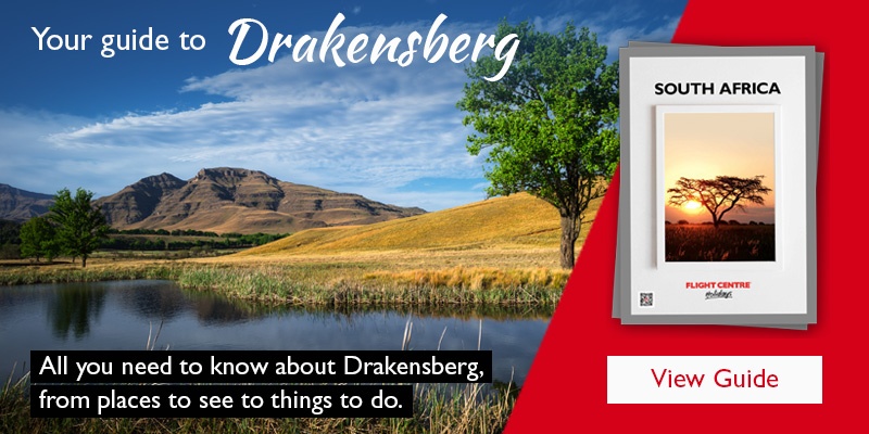 A view of the Drakensberg.